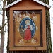 Heiligenbild sv. Helena (Hl. Helena), Schutzpatronin der Nagelschmiede und Fürbitte gegen Waldbrand und Unwetter - hilft heute nicht so richtig...