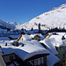 Tief verschneites Andermatt