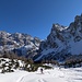 Georg scrutait les chamois, Agnès en a profité pour s'échapper.