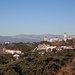 danach unterwegs in Madrid: Ausblick zur Sierra de Guadarrama