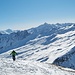 Letzte Meter im Fussaufstieg zum Tällihorn