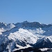 Aussicht zum Rätschenhorn und bis zum Piz Linard