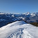 in der Zwischenzeit habe ich die "Skitüreler" überholt, die Schneeschuhe waren dabei immer noch auf dem Rucksack