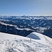 Blick von der Sassauna nach links in Richtung Davos