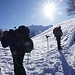 io ed Alberto fuori dal primo bosco