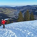 In der Kurve vor dem Ostgipfel.