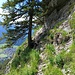 Kleiner Eindruck vom Weg und dem Gelände zur Höhle (hier schon auf dem Rückweg)