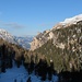 Blick talauswärts mit Montesella di Sennes