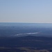 Ausblick von La Malaciosa nach Osten, links die Hochhäuser von Madrid