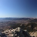 Ausblick von La Malaciosa nach Süden, hinten die Sierra de Gredos