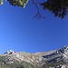 Ausblick vom Ausgangspunkt, La Malaciosa ist ganz rechts hinter dem Felsgupf