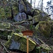 Der Lindenkopf ist eine nice Granitrippe, die sich als kurzer Grat vom Weg weg den Hang hinauf zieht. 