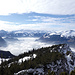 Nebel bis weit ins Oberland