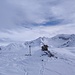 Fast sonnig beim zweiten Mal oben