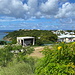 Unterwegs am Crocus Hill - Blick zum Pelican Point, der sich über der (größtenteils verdeckten) Crocus Bay befindet.