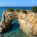 Am Anguilla Arch - Blick auf das schöne Felstor, welches sich im Westen der Insel befindet.