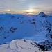 Sonnenaufgang auf dem Piz Muragl