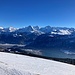 die fantastische Aussicht vom Berghaus ...