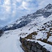 Schneewahrheiten Februar 2025 - nur auf dem Weg durch Schalzbach-Vorsäß ist durchgehend Schnee sicher...