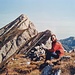 Gipfelrast auf dem Frümsel (1993)