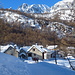 Il villaggio di Alpe Devero.