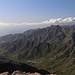 links unten San Andres, rechts Wolken um den Teide