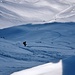 Der Schnee hält auch im steilsten Abschnitt am Wissmeilen