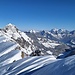 Blick nach Osten, u.a. auf ein Zipfelchen Walensee