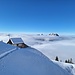 Einer der schönsten Flecken der Voralpen: Zindlen. Erstaunlicherweise mehr Hochnebel als am Morgen