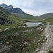 Gleich beim Pass P.2265, dem Tor zur Greina-Hochebene.