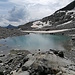 Dieser schöne See in der Nähe von P.2750 war mir einen kleinen Umweg wert.
