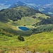 Blick zu Speichersee und LODERSTEIN vom Westgrat