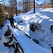 Passaggio un pò ardito sul ponticello dopo Ronco di Gualdo, al ritorno passeremo tranquillamente sopra il torrente poco più a monte