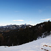 Etwas mehr Schnee ab 1300 m Höhe