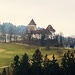 Hinüberblick zum Schloss Trachselwald