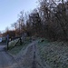 inizio del percorso sterrato