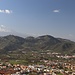 Tegueste, hinten der schneebedeckte  Teide