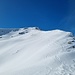 Skiaufstieg zum Rossbodenstock nach der Steilstufe oberhalb der Martschallücke 