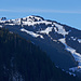 Les Monts Chevreuils von Château-d'Oex aus gesehen