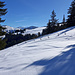 Schönes Schneeschuhgelände
