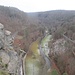 Aussicht vom Hockstein übers Polenztal hinweg