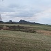 Falkenstein und Schrammsteine von Ostrau aus gesehen