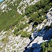 Rückblick im Abstieg