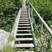 Los geht's an der Himmelsleiter.