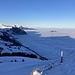 zwei bekannte Hörner - udn Bürgenstock aus dem Meer auftauchend