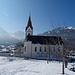 Ein letzter Blick von der Kirche in Schattwald auf Ponten und Bschießer.