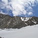 Der Westgrat des Bietschhorn im Profil – ungefähr bis knapp über die Hälfte sind wir diesmal gekommen
