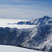 Monte Mucrone oltre la cresta della val Sessera.
