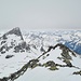 Blick in Richtung des Foostocks - die Wolkendecke liegt auf etwa 2700m