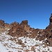 von der Hütte führt der Pfad weiter aufwärts